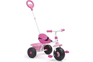 M MOLTO MOLTO Tricycle Urbain 3 en 1 pour Enfant sûr, Polyvalent et réglable, avec Embrayage de Blocage des Roues, poignée réglable et Ceinture de sécurité, léger et résistant