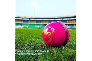 SG Cricket Leather Ball (Pink) Club Size,Standard