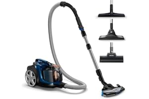 Philips FC9745/09 Aspirateur sans Sac PowerCyclone 8 Séries 7000, Allergy Lock, Super brosse Turbo, 900 W