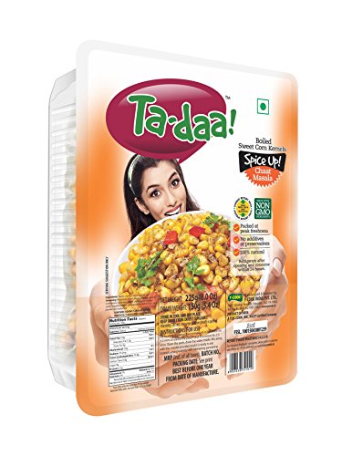 Tadaa Boiled Sweet Corn Kernels - Chat -225Gms(Pack of 9) RS.405 (19.00% Off) - Amazon