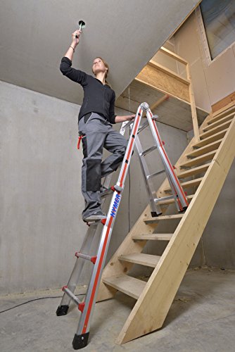 HYMER Teleskopleiter SC80 Telestep, 4 x 6 Sprossen, 804224 - 4