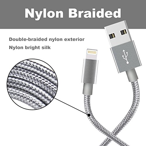 C ble de iPhone MITE 4 Pi ces 1m 2m 2 3m C ble de Chargeur de iPhone Tresse en Nylon avec Garantie pour 12 mois Certifi e par iPhone X 8 7 Plus 6 Plus 6s iPad Air 2 Pro et plus Gris reviews C ble de iPhone MITE 4 Pi ces 1m 2m 2 3m C ble de Chargeur de iPhone Tresse en Nylon avec Garantie pour 12 mois Certifi e par iPhone X 8 7 Plus 6 Plus 6s iPad Air 2 Pro et plus Gris