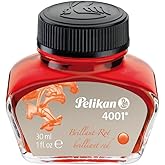 Pelikan 4001 Yazı M&uuml;rekkebi Kırmızı, 30 ml - PL301036YMKI