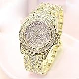 armbanduhren männer Herrenuhr mit Datum Funktion herren Damenmode Luxus Diamanten Analoge Quarz Vogue Uhren Armbanduhr Uhren Armbanduhren Herrenarmbanduh Gold