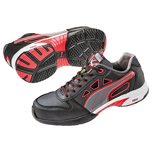 Puma Safety Damen Sicherheitsschuhe Stream Red Wns Low 64.284.0 Sicherheitshalbschuhe S1 ESD HRO SRC