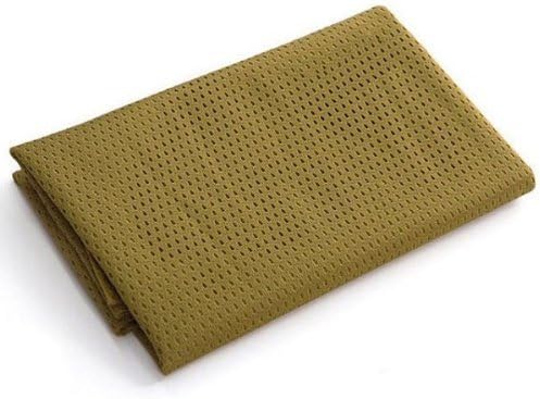 BANCN Multi-purpose Fabric Mesh Sniper Scarf Head Cover Face Veil Wrap Scarf (Mud Color)