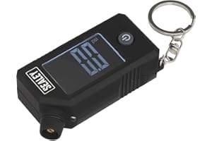 Sealey TSTPG12 Digital Misuratore di pressione e battistrada digitale con LED