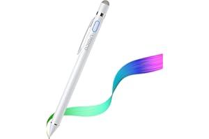 URSICO Lapiz Tactil, Lapiz para Tablet, 2 en 1 diseño 1.5mm Punta, Lápiz Compatible con Apple iPad, iPhone, Samsung, Huawei, Xiaomi, Lenovo, OPPO Smartphone y Tablet, iOS/Android/Windows
