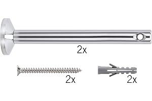 Paulmann 178.24 Lighting Accessory – Lighting Accessory (Chrome, Metal, 1.6 cm, 165 mm