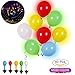 Produktbild TankerStreet 40 Stück LED Luftballon Leuchtende Mischfarben Blinkende Helle Licht Perfekte Dekoration für Hochzeit Geburtstag Party Weihnachten Karneval oder Outdoor Events - Bunt