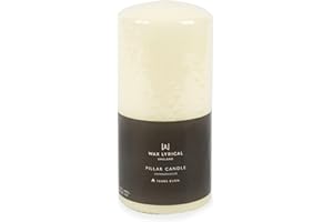 Wax Lyrical Unscented Pillar Candle 7X15CM Ivory