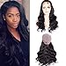 Price comparison product image Maxine Hair Body Wave Lace Front Wigs with Baby Hair 180% Density Brazilian Glueless Body Wave Wigs Human Hair Wigs for Black Women Natural Color(16inch)