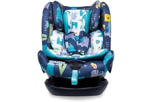 Cosatto All in All + Baby to Child Car Seat - Group 0+123, 0-36 kg, 0-12 years, ISOFIX, Extended Rear Facing, Anti-Escape, Reclines (Dragon Kingdom)