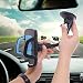 Produktbild Home - Universal-Halterung. Auto-Saugnapf-Halterung. Mobile Saugnapfhalter . Mobilwindschutzscheibeneinfassung 360 ° horizontal und vertikal. Unterstützung kompatibel mit iPhone 6 6 Plus 6s, Nexus, HTC, Motorola, Sony, BQ, Xiaomi usw. Modell Alpz (Schwarz)