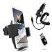 Produktbild Mobilefox KFZ SET 360° Auto Lüftungsgitter Handyhalterung Lamellen Halter + Type C Adapter Ladekabel für Huawei Mate 10 Pro 9