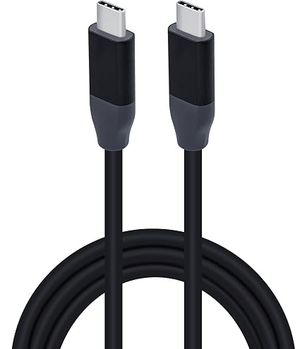 Cavo Thunderbolt 3 USB Type C SABRENT - 20 Cm, 40 Gbps, Ricarica 100W, Per MacBook E PC