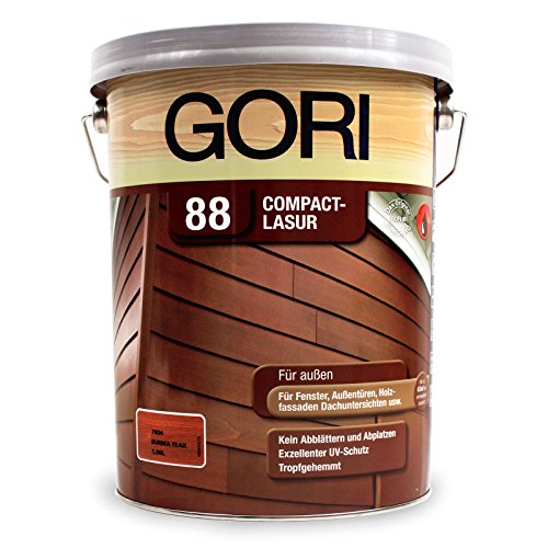 5L Gori 88 Compactlasur burma teak Compact Lasur Holzschutz Holzlasur