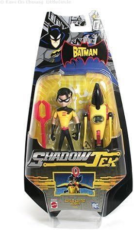 The Batman? ShadowTek? Wild Wing Robin Figure with Weapons
