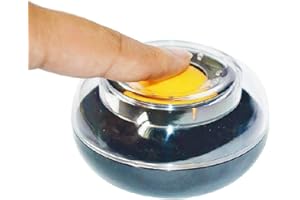 CLARA TRACY Kunststoff Runde Fall Finger Nass Schwamm für Casher Zählen Bargeld Geld Nasse Hände Fingerpads Befeuchter Schule Home Briefpapier Finanzamt Lieferungen Zufällige Farbe