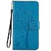 Produktbild Nancen Tasche Hülle für Xiaomi Redmi Note 3 (5.5 Zoll) Flip Schutzhülle Zubehör Lederhülle mit Silikon Back Cover PU Leder Handytasche im Bookstyle Stand Funktion Kartenfächer Magnet Etui Schale