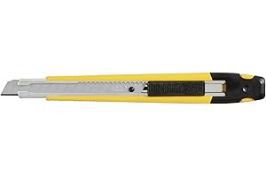 Olfa A-1 - Cúter multiusos con cuchilla de 9 mm y bloqueo automático