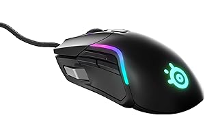 SteelSeries Rival 5 Oyuncu Mouse, FPS, MOBA, MMO, Battle Royale, 18,000 CPI TrueMove Air Optik Sensör, 9 Programlanabilir Düğme, 85 Gr Rekabetçi Ağırlık