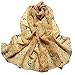 Produktbild Internet Lady Musical Hinweis Chiffon Neck Scarf Schal Muffler Damenschals (Beige)