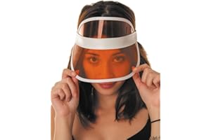 Party Pro Visière de Poker Orange, 86524, Multicolore