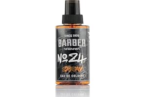 BARBER MARMARA No.24 Eau de Cologne Vaporisateur Homme GRAFITTI 1x 150ml | après-rasage | hommes après-rasage | Parfums pour hommes Barber | Spray corporel - barbier - coiffeur Kolonya | parfums