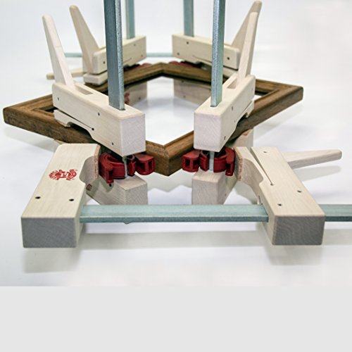 Klemmsia Satz : drei Zwingen 200/110mm + 1 Paar CORNET - 4