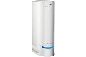 ARRIS Surfboard S34 DOCSIS 3.1 Multi-Gigabit Kabelmodem | zugelassen für Comcast Xfinity, Cox, Spectrum und mehr, maximale Internetgeschwindigkeit von 2,5 Gbit/s, Ladegeschwindigkeit der nächsten