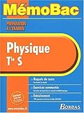 Image de MEMO PREPA EXAM PHYSIQUE TERM S (Ancienne Edition)