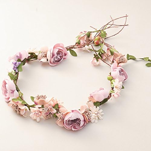 HJHY® garland, bride Headdress Tengen Wedding dress photography seaside Beach Vacation Sweet wind Hair bands Head flower accessories Hair accessories