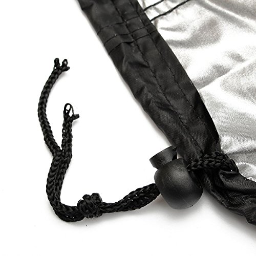 KING DO WAY Schutzhuelle fuer BBQ Barbecue BBQ Cover Grill Abdeckung Abdeckhaube Schutzhuelle Haube 71CM Rund Wasserdicht Abdeckhaube grill - 5