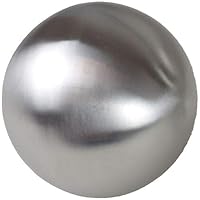 Edelstahlkugel matt Größe wählbar 5/9/15/20/28cm Gartenkugel Dekokugel Edelstahl, Größen:Ø 9cm