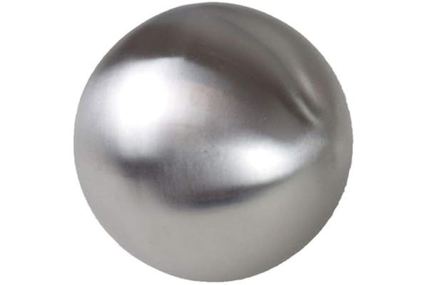 Boule en acier inoxydable mat - Diamètre au choix : 5/9/15/20/28 cm - Boule décorative pour le jardin, Ø 9cm