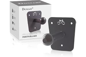 Domar - Fäste för cykelhållare inkl. skruvar - lämplig för cykelhållare från Thule Uebler och många fler. Väggfäste för släpvagnsdragkrok