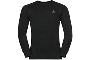 Odlo Uomo Maglietta Intima Tecnica a Maniche Lunghe Active Warm Eco
