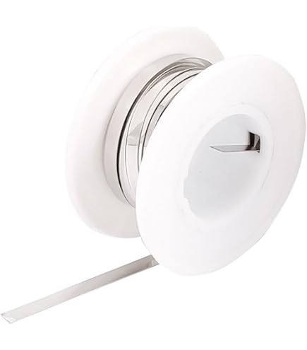 Sourcing Map Nichrome Heizdraht 0,1mm (AWG38) - 10 M, Cr20Ni80, Bis 1200°C, Für Heizelemente