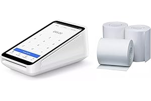 PAC SUPPLIES GLOBAL Replacement Receipt Paper for Square Terminal Payment Device, 20 Rolls
