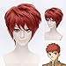 Produktbild 12 " Short Red synthetische Haar mit Bang Perücken Fate / Stay Night Anime Emiya Shirou Cosplay Partei-Perücke
