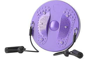 ZZTTLE Taillentwister, Twist Waist Disc Board mit Kordelzug, Twisting Waist Disc Multifunktions Magnet Balance Board Pedal Taille Po Bauchmuskeltrainer Fitnessgeräte Zuhause