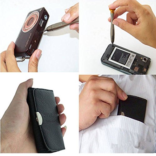 CymuRos Mini Schraubendreher Set 25-teilig Präzisions Minischraubenziehern Werkzeugset für Smartphone PC Laptop Tablet - 5