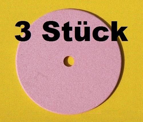 3 Stück Schleifscheibe 100 x 3,2 x 10 für Kettenschärfgerät