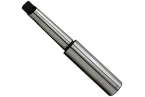 FIKSU Morse Taper Extension Socket MT3 Inside to MT3 Outside Drill Sleeve 36mm Diameter x 215mm Length