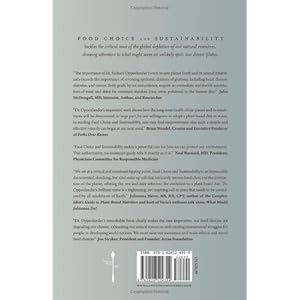 Food Choice and Sustainability: Why Buying Local, Eating Less Meat, and Taking Baby S