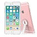 Produktbild iPhone 6 Plus Schutzhülle, Foraco Flexibel Stoßfest Schale Silikon Hülle mit Ständer, für Apple iPhone 6 Plus 5,5'', Crystal Transparent