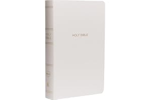 NKJV, Gift and Award Bible, Leather-Look, White, Red Letter, Comfort Print: Holy Bible, New King James Version