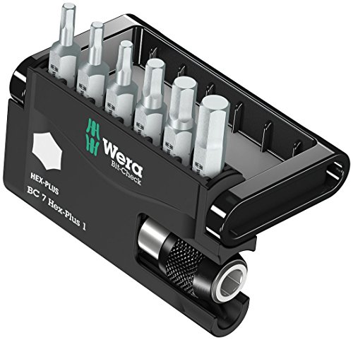 WERA Bit-Check 7 Hex-Plus 1 Sechskant 7-teilig, 1 Stück,5056168001
