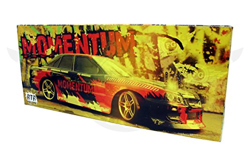 Flying Gadgets Remote Control (RC) Momentum Driving Electric Drift Car - Red & Black